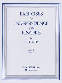 Front cover_Isidor Phillip - Exercises For Independence Of Fingers - Book 1