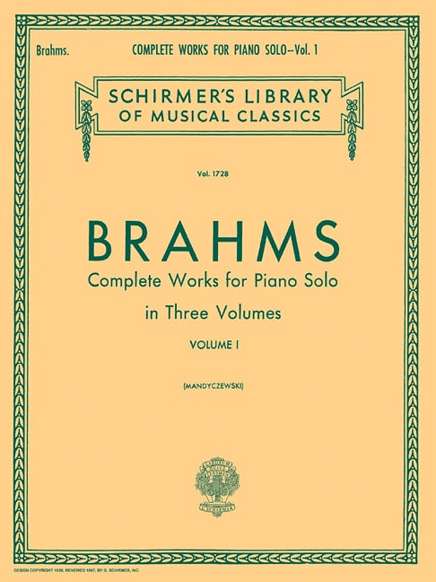 Front cover_Complete Works for Piano Solo - Volume 1