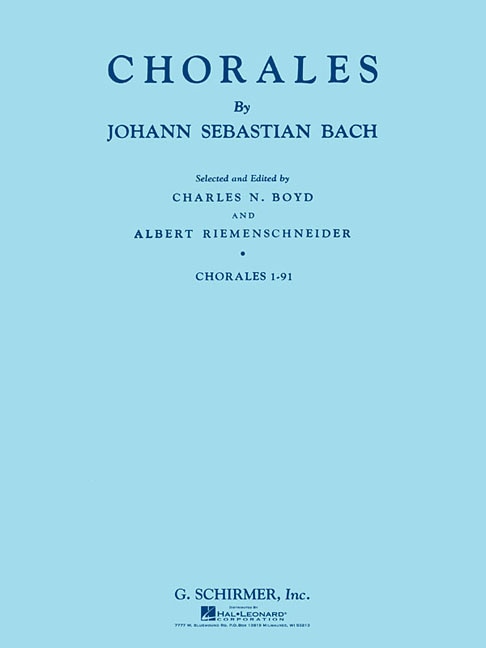 Couverture_Chorales 1-91, Open Score