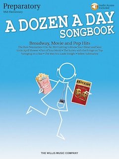 Front cover_A Dozen a Day Songbook - Preparatory Book