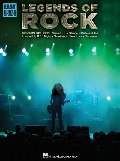 Legends of Rock: Easy Guitar With Notes & Tab