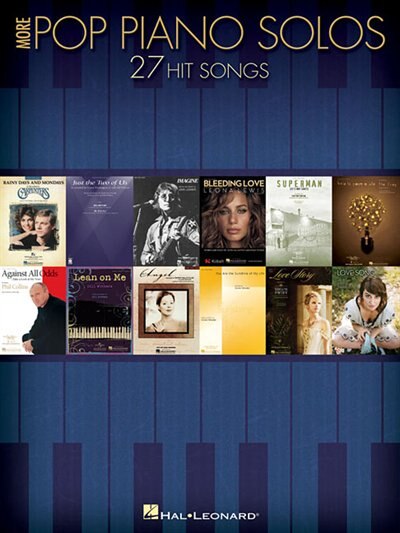 Couverture_More Pop Piano Solos