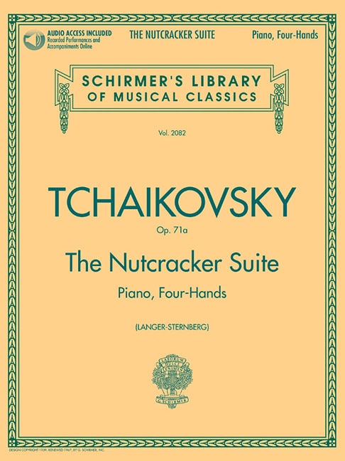 Tchaikovsky - The Nutcracker Suite, Op. 71a: Schirmer Library of Classics Volume 2082 Piano Duet Play-Along