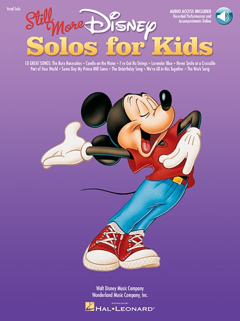 Front cover_Still More Disney Solos for Kids