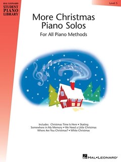 Couverture_More Christmas Piano Solos - Level 5
