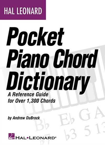 Front cover_Hal Leonard Pocket Piano Chord Dictionary