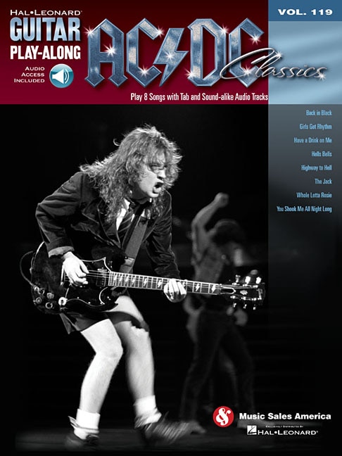 AC/DC Classics: Guitar Play-Along Volume 119