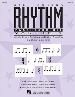 Front cover_Hal Leonard Rhythm Flashcard Kit, Volume 2