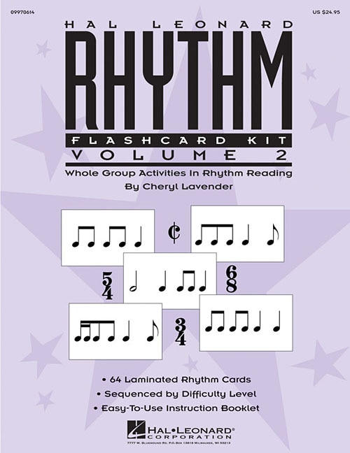 Front cover_Hal Leonard Rhythm Flashcard Kit, Volume 2