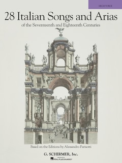 Couverture_28 Italian Songs & Arias Of The 17th & 18th Centuries