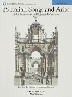 Front cover_28 Italian Songs & Arias Of The 17th & 18th Centuries
