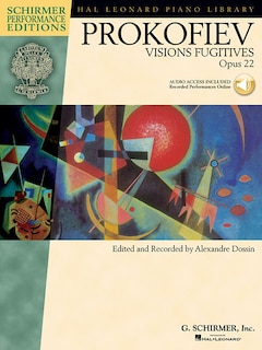 Front cover_Sergei Prokofiev - Visions Fugitives, Op. 22