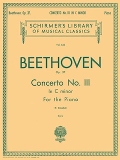 Front cover_Concerto No. 3 in C Minor, Op. 37 (2-piano score)
