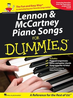 Couverture_Lennon & Mccartney Piano Songs For Dummies