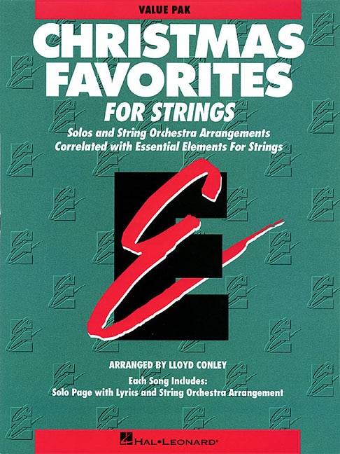 Couverture_Essential Elements Christmas Favorites For Strings