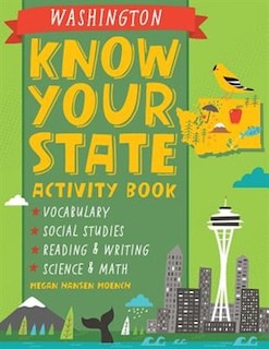 Front cover_Know Your State Activity Book Washington