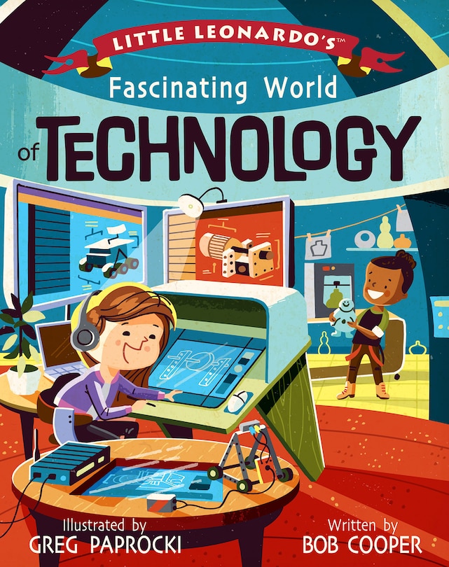 Front cover_Little Leonardo's Fascinating World Of Technology