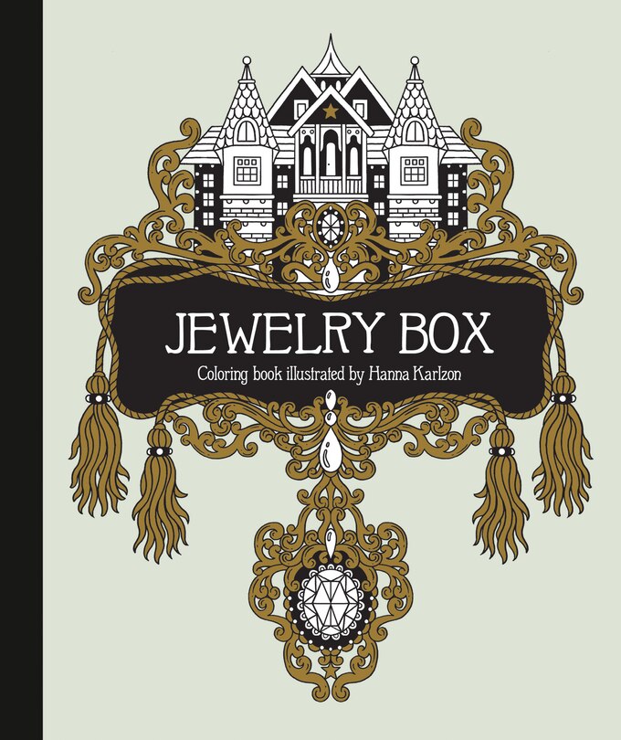 Front cover_Jewelry Box Coloring Book