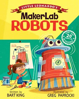 Front cover_Little Leonardo's MakerLab: Robots