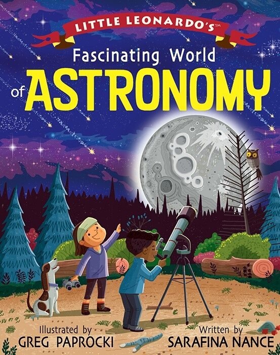 Front cover_Little Leonardo's Fascinating World Of Astronomy