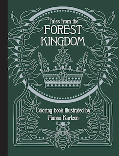 Front cover_Tales From The Forest Kingdom Coloring Book