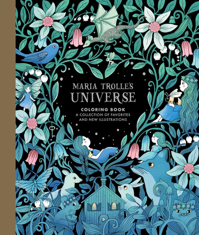 Front cover_Maria Trolle's Universe Coloring Book