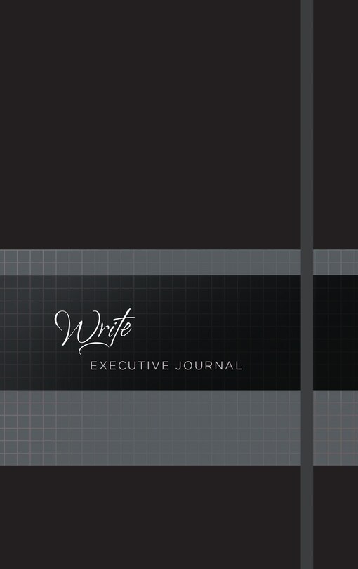 Front cover_Write Executive Journal (onyx)