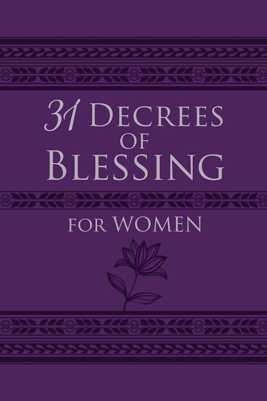 Front cover_31 Decrees Of Blessing For Women