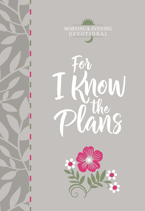 Couverture_For I Know The Plans