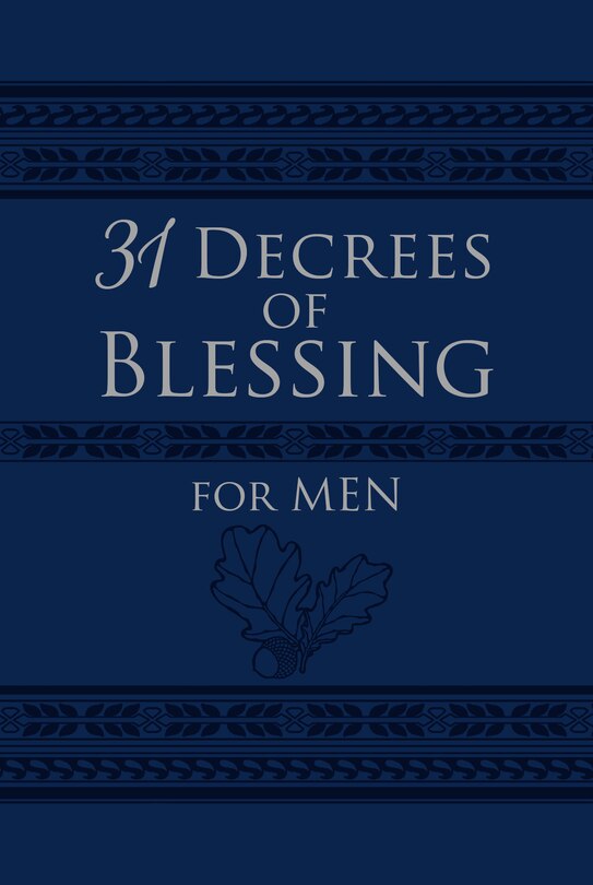 Front cover_31 Decrees Of Blessing For Men