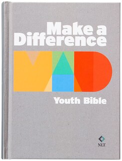 Front cover_Make a Difference Youth Bible (NLT)