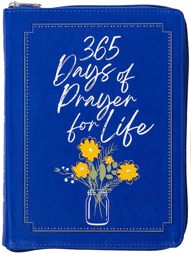 Front cover_365 Days Of Prayer For Life Ziparound Devotional