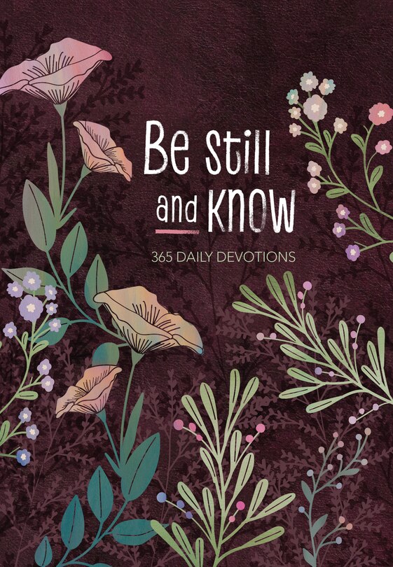 Couverture_Be Still and Know