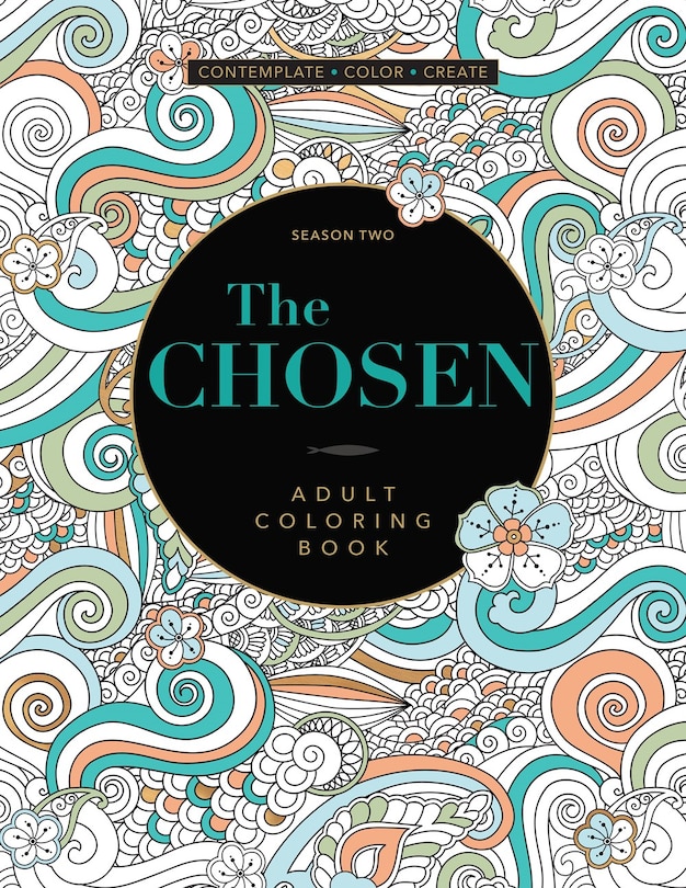 Front cover_The Chosen - Adult Coloring Book
