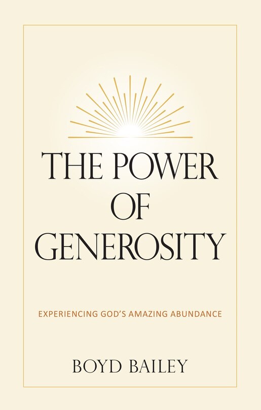 Front cover_The Power of Generosity