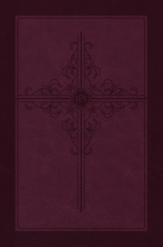 Front cover_The Passion Translation New Testament (2020 edition) Giant Print Compact Burgundy