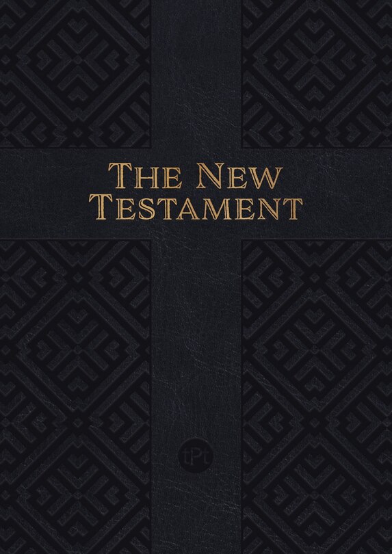 Front cover_The Passion Translation New Testament (2020 edition) – Readers’ Edition Black