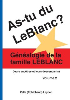 Front cover_As-Tu Du Leblanc? Volume 2