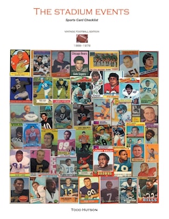 Front cover_The Stadium Events Sports Card Checklist - Vintage Football Edition