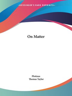 Couverture_On Matter