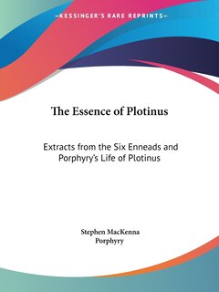 Front cover_The Essence of Plotinus