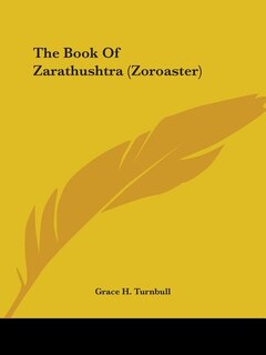 Front cover_The Book Of Zarathushtra (zoroaster)