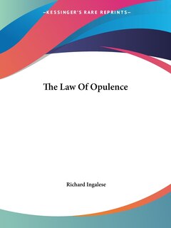 Front cover_The Law Of Opulence