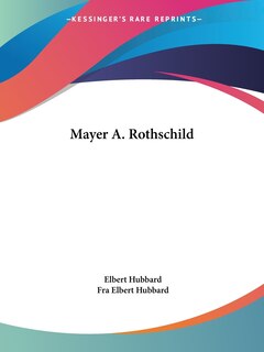 Front cover_Mayer A. Rothschild