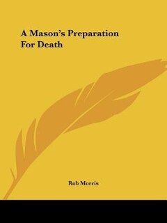 Front cover_A Mason's Preparation For Death