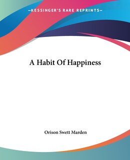 Front cover_A Habit Of Happiness