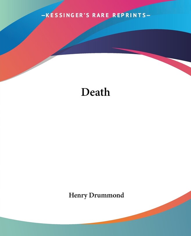 Front cover_Death