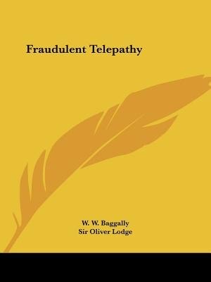 Front cover_Fraudulent Telepathy