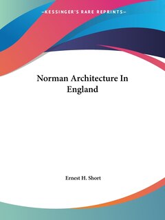 Couverture_Norman Architecture In England