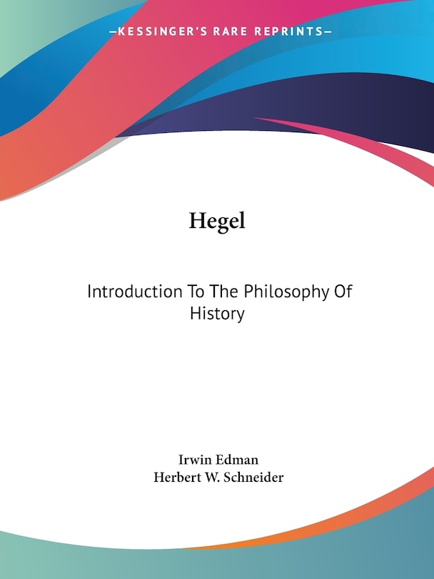Front cover_Hegel